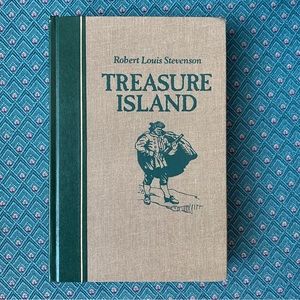 Vintage Treasure Island Novel by Robert Louis Stevenson Readers Digest Hardcover